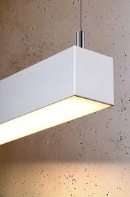 Biała nowoczesna lampa wisząca LED 3000 K - EX615-Pini