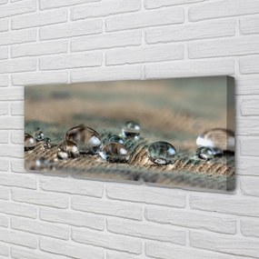 Zdjęcie na płótnie Tekstura Kropli w Makro