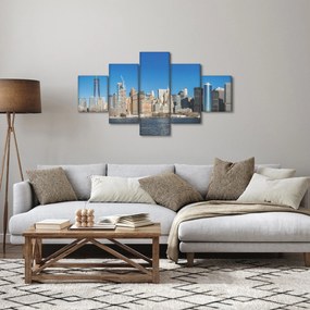 Obraz - Manhattan w Nowym Jorku (125x70 cm)