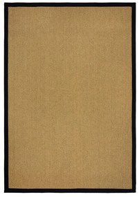 Czarno-jasnobrązowy dywan odpowiedni na zewnątrz 160x230 cm Sisal Look – Flair Rugs
