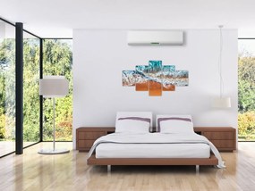Obraz plaży morskiej (125x70 cm)