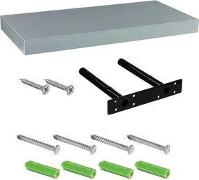 Półka ścienna STILISTA Volato srebrna 50 cm