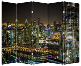 Parawan - Miasto nocą (210x170 cm)