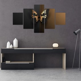Obraz - Motyl śmierci (125x70 cm)