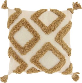 Poduszka dekoracyjna CRUZ 45x45 cm, beżowy