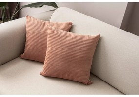 Sztruksowe poszewki na poduszki zestaw 2 szt. 43x43 cm – Mioli Decor