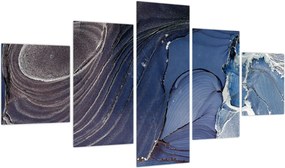 Obraz - Atrament marmurkowy (125x70 cm)