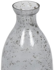 Szklana butelka nakrapiana, Ø 10 cm