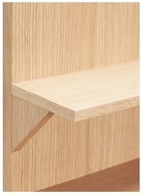 Wielopoziomowa półka w dekorze dębu 40 cm Straight – Hübsch