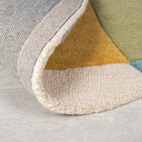 Wełniany okrągły dywan tkany ręcznie ø 160 cm Glow Multi – Flair Rugs