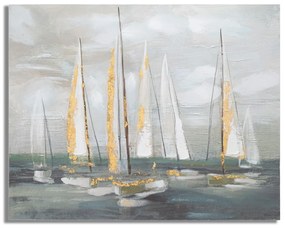 Obraz 100x80 cm Gold Boat – Mauro Ferretti