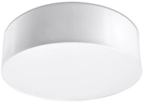 Minimalistyczny plafon do przedpokoju LED E778-Vati - biały