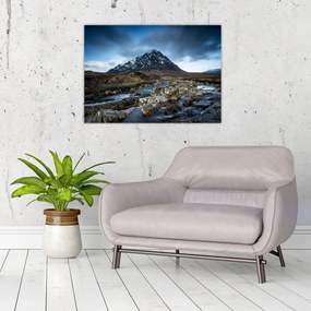 Obraz góry i rzeki (70x50 cm)