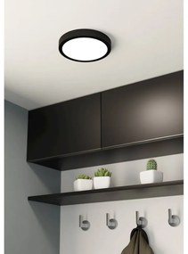 Czarna lampa sufitowa LED FUEVA 5 – EGLO