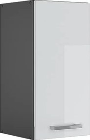 Szafka ścienna biały wysoki połysk 30x31x60 r-line