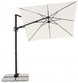DERBY DX 210 x 210 cm - parasol ogrodowy z boczną nóżką : Substancja Desen - 820