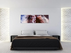 Obraz - Fioletowy marmur N⁰3 (170x50 cm)
