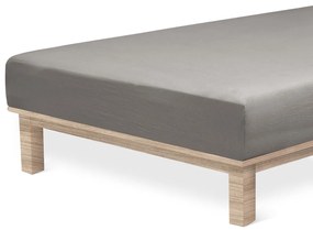 4Home prześcieradło jersey Lycra antracyt, 180 x 200 cm