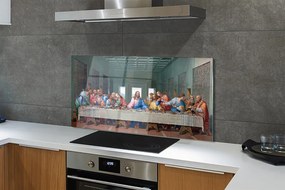 Panel szklany do Kuchni Ostatnia Wieczerza - Da Vinci