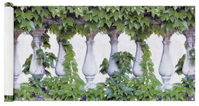 Zielona plastikowa osłona balkonowa 500x85 cm – Maximex