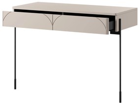 Konsola / toaletka Sonatia 100 cm z dwoma szufladami - kaszmir