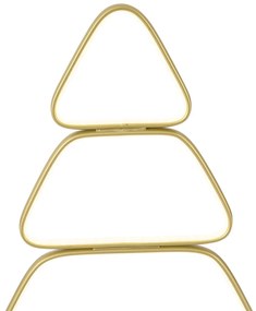 Świąteczna lampa stołowa złota choinka z LED - Arbre