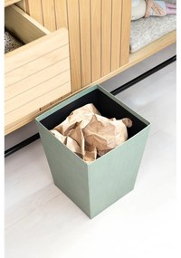 Zielononiebieski kosz na śmieci Sofia Canvas Paper Laminate – Bigso