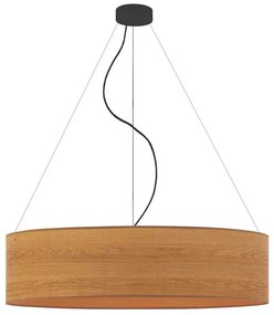 Lampa wisząca z fornirowym abażurem 80 cm - R8-Z91