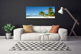 Obraz canvas Tropikalna Panorama Plaży