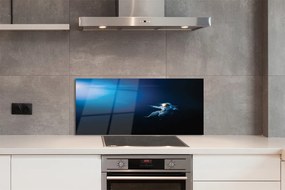 Szkło do Kuchni na Ścianę Astronauta w Otchłani Kosmosu