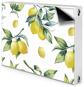 Maskownica dekoracyjna grzejnika Żółte cytryny