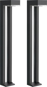 Viking - ZESTAW 2x lampa solarna LED 1W/3,7V IP44 3000K 2000 mAh