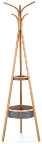 Wieszak W-63 naturalny HALMAR
