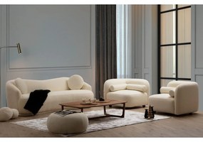 Kremowa sofa 225 cm Ancona – Artie