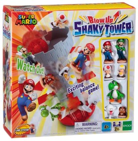 Epoch Super Mario Blow Up gra planszowa ShakenTower