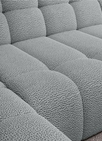 Narożnik COCOON XL w układzie U z elektryczną regulacją siedziska Lewostronny w tkaninie JAGUAR 19