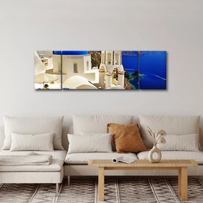 Obraz - Santorini, Grecja (170x50 cm)