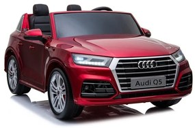 Pojazd na akumulator nowe audi q5 2-osobowe czerwone lakierowane
