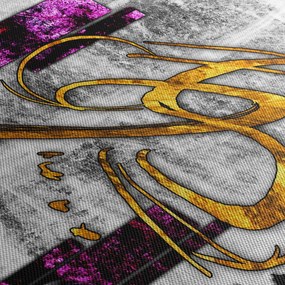 Obraz abstrakcji (125x70 cm)