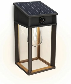 Philips Geri UltraEfficient solarna lampa LED z czujnikiem, antracyt, 3,2 W, 500 lm, 2700 K