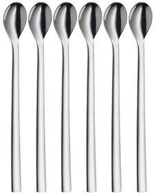 Szare długie łyżeczki ze stali nierdzewnej zestaw 6 szt. Nuova – WMF