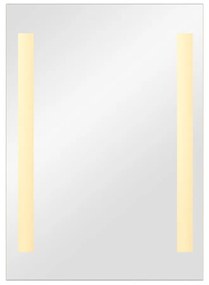 Lustro ścienne z oświetleniem 50x70 cm Senna – Mirrors and More