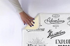 Dywanik antypoślizgowy do łazienki Dywanik antypoślizgowy do łazienki Przygoda Motywacja