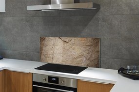 Szklany Panel Surowy Mur z Kamieni