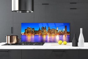 Panel Szklany Panorama Miejskiej Metropolii