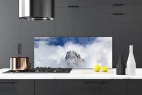 Panel Szklany do Kuchni Szczyty Nad Oceanem Chmur