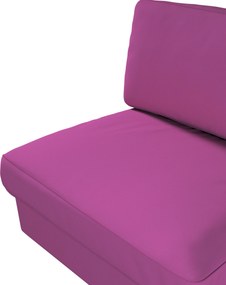 Pokrowiec na fotel Kivik nierozkładany kolor różowy tkanina strukturalna