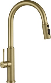 Bateria kuchenna Rea Master Złota Szczotkowana