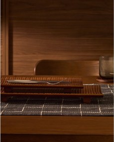 Drewniana taca do serwowania 15x38 cm Rommu – Kave Home