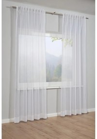 Biała firanka 245x140 cm Voile Uni – Gardinia